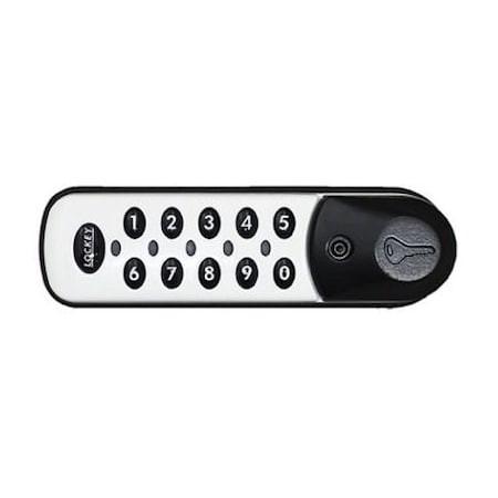 Lockey Digital Electronic Cabinet Lock For Wet/Chlorinated Areas Standard White Right EC781-WR